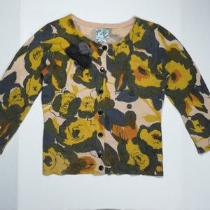 Anthropologie Tabitha Pick a Bunch Cardigan XS